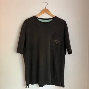 Tommy Bahama Mens Shirt Faded Black Gray Size XL